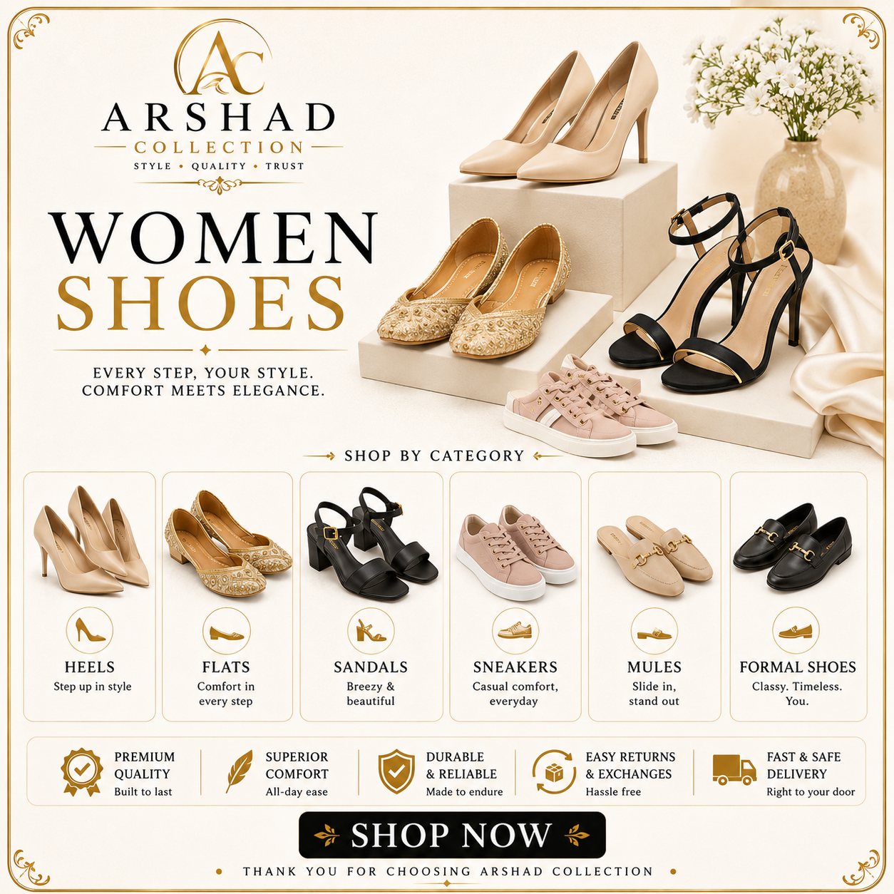 Women Shoes — Arshad Collection